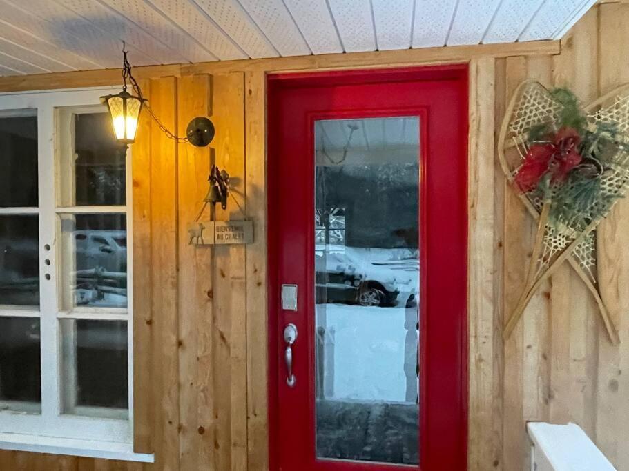 Chalets Nabu La Sacacomie - Riviere - Billard Saint-Alexis-des-Monts Exterior photo