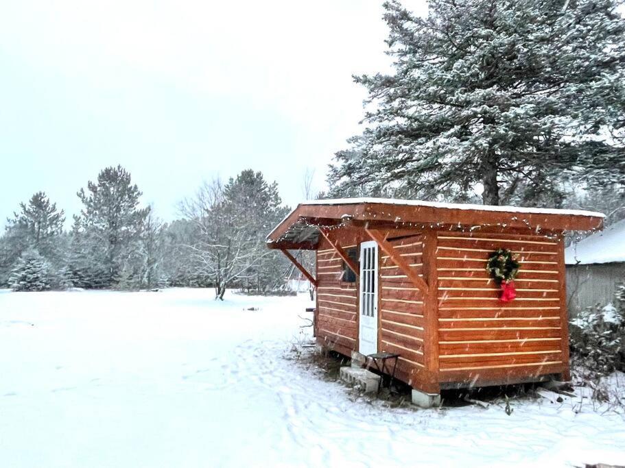 Chalets Nabu La Sacacomie - Riviere - Billard Saint-Alexis-des-Monts Exterior photo