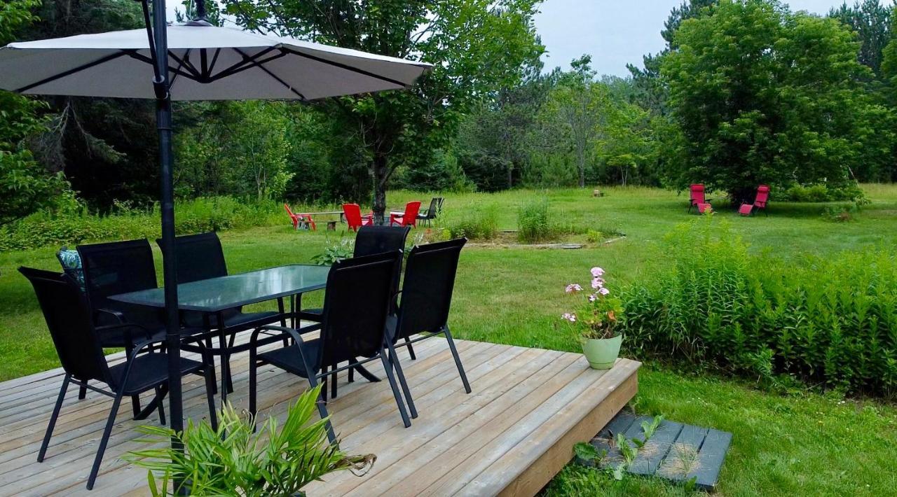 Chalets Nabu La Sacacomie - Riviere - Billard Saint-Alexis-des-Monts Exterior photo